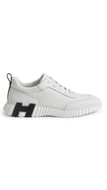 Hermes Bouncing Sneakers White Black
