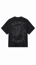 Saint Valley TERRY T-Shirt "FADED Black”