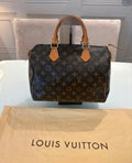 Louis Vuitton Speedy 30-Monogram canvas with dust bag⚫️☑️