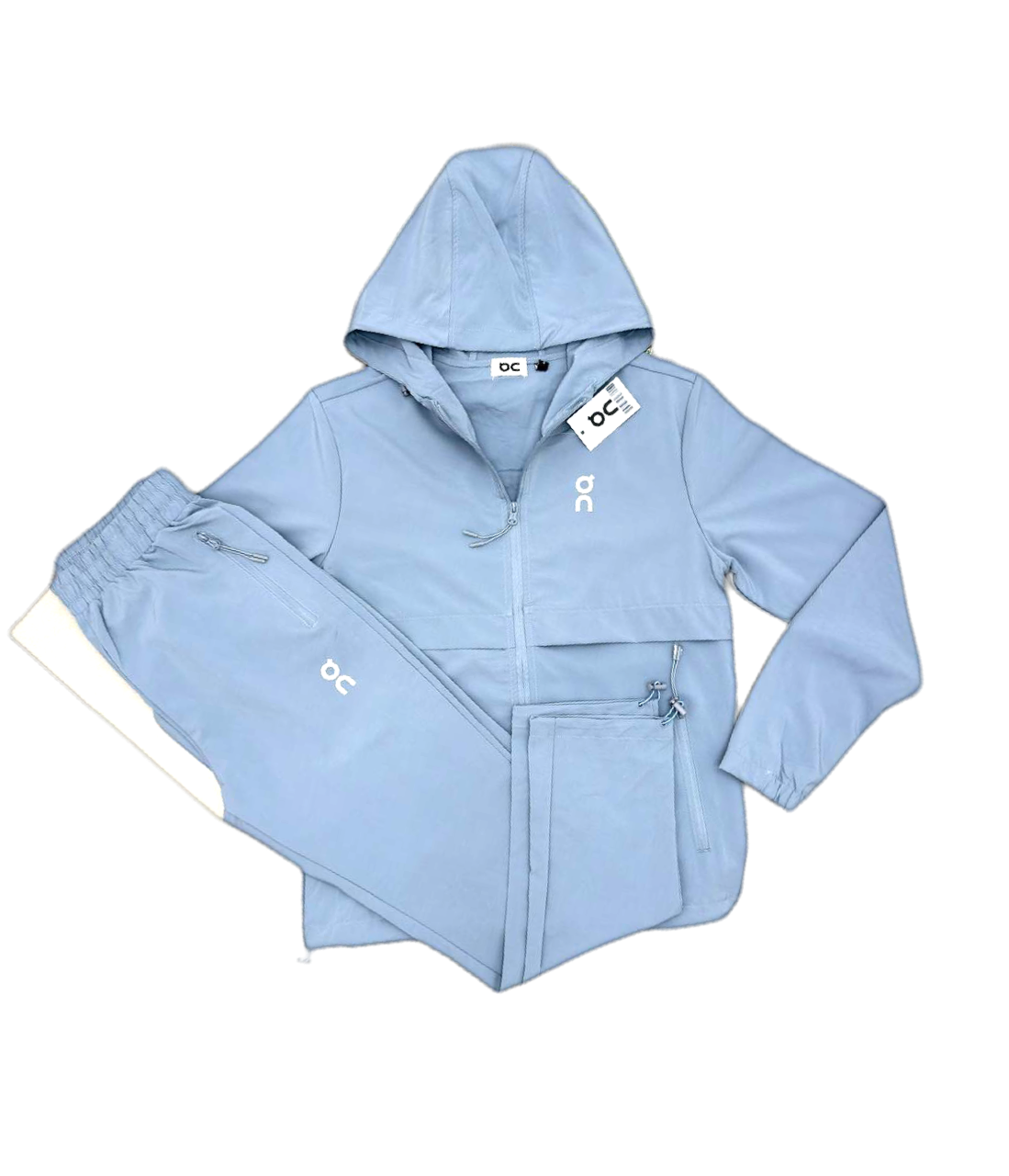 On Cloud Running Tracksuit - Black /Charcoal /Grey / Blue Jacket & Pants - New