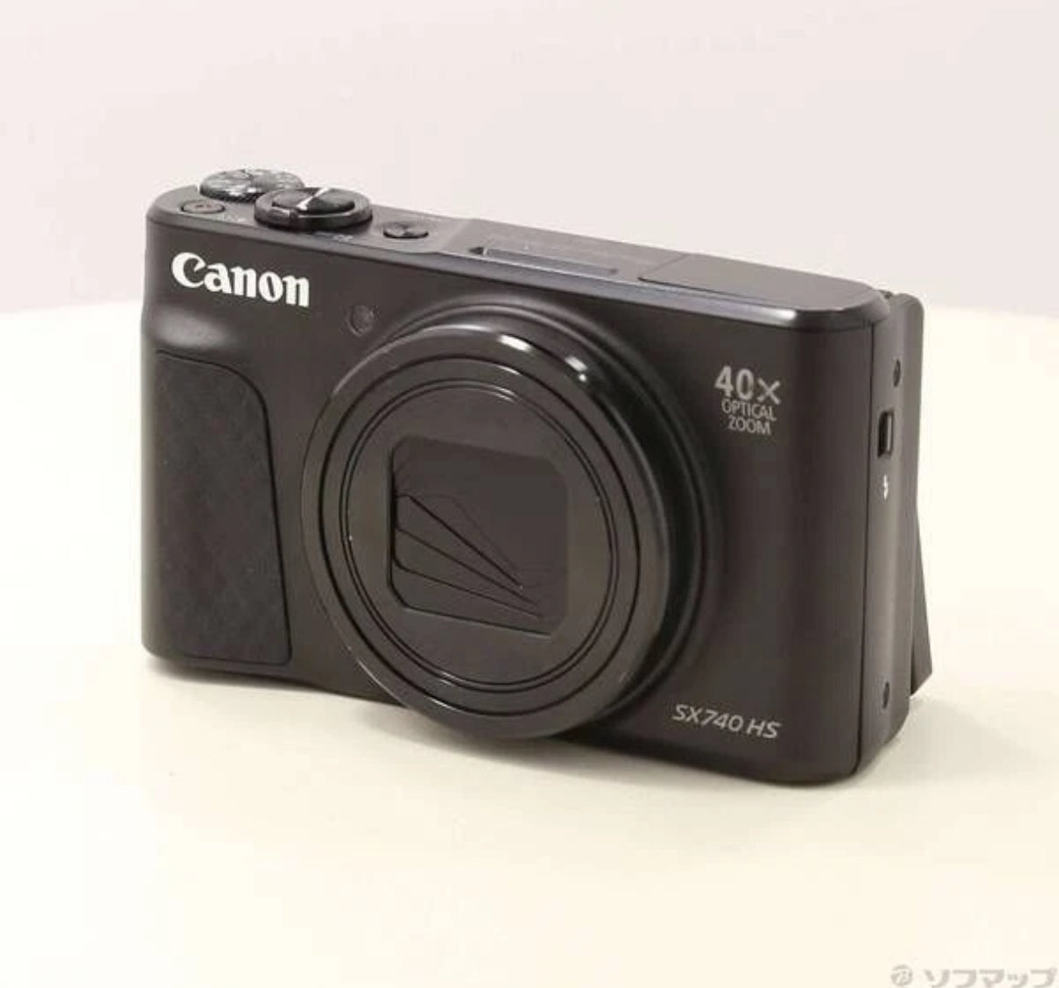 Canon PowerShot SX740 HS 4K Black Digital Compact Camera 20.3MP 40x