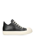 RICK OWENS Leather Classic Low-Top Sneakers
