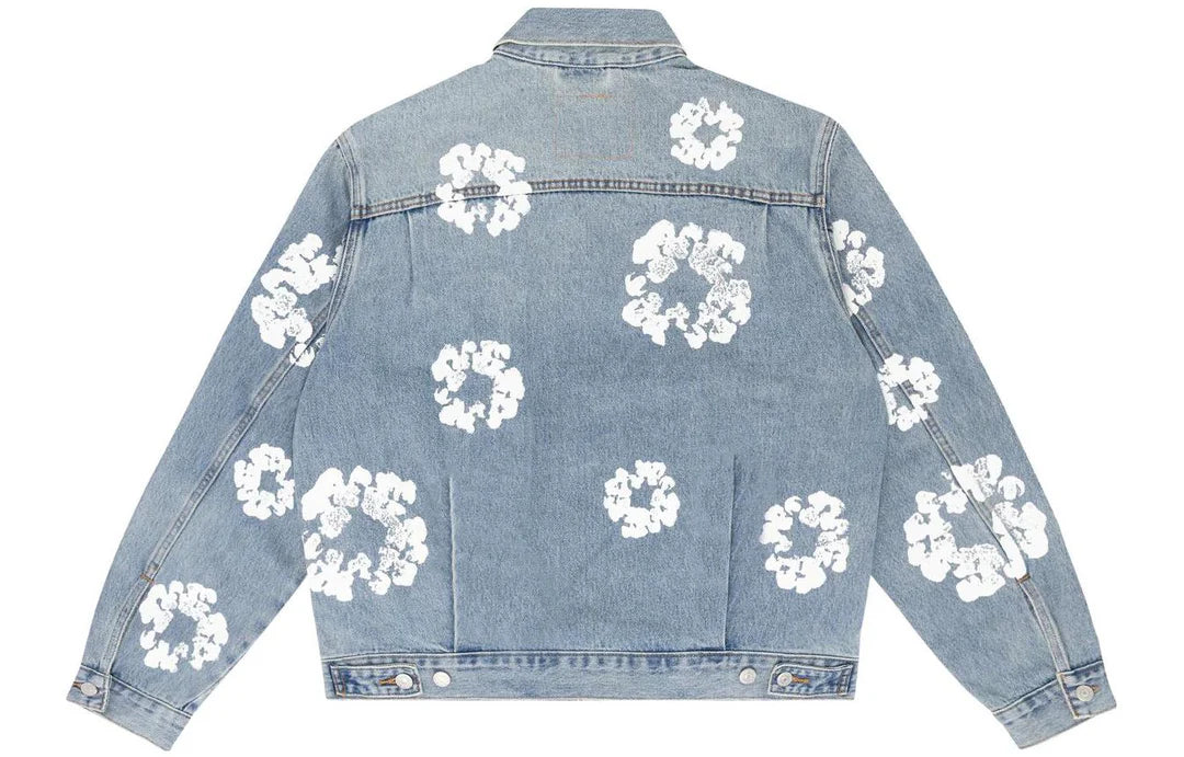 Denim TearsDenim Tears x Levi's Type-2 All Over Wreath 'Light Denim'