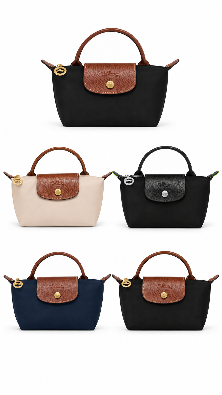 Le Pliage Mini Nylon Tote Black- Authenticity Guaranteed