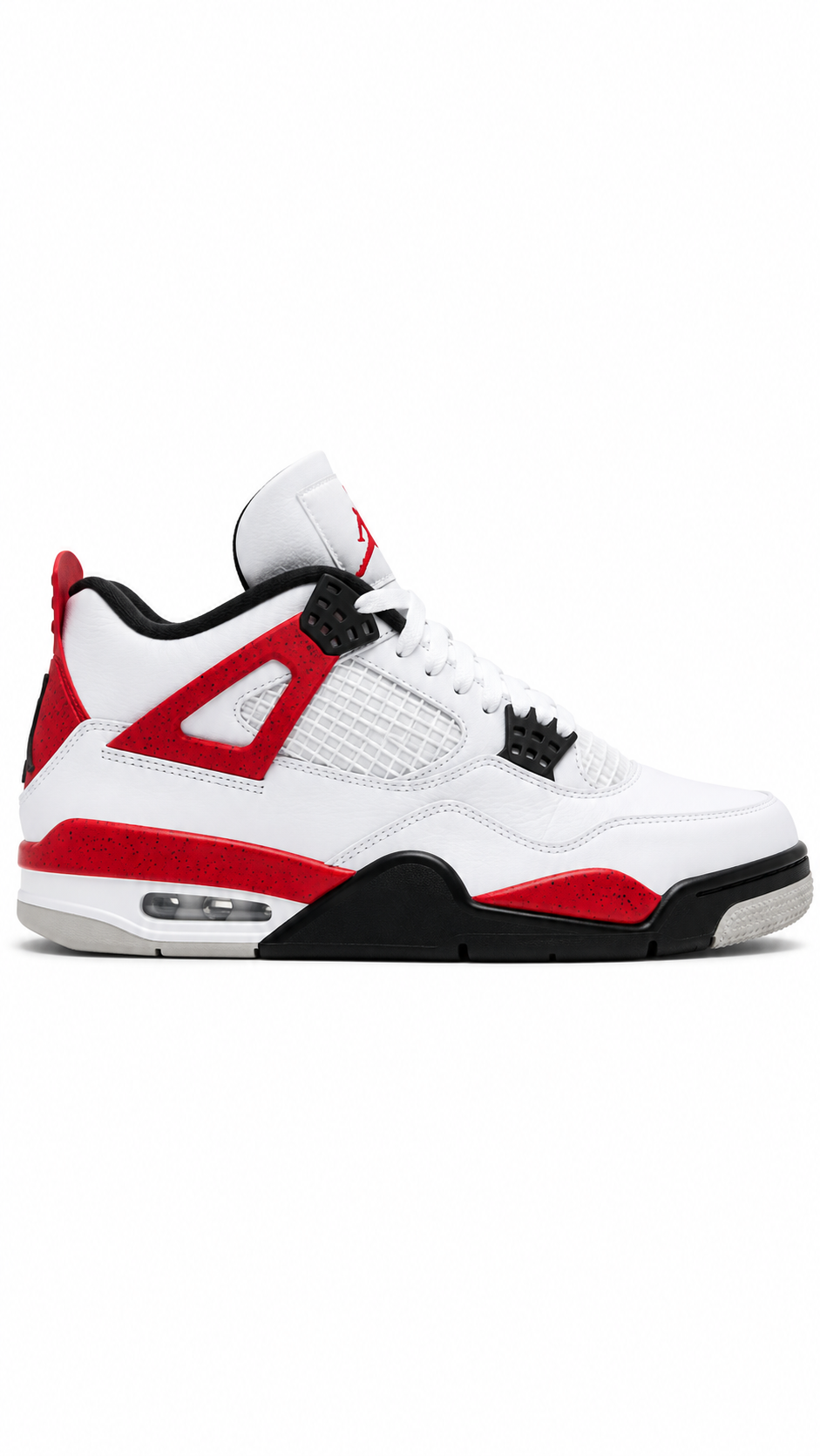 AIR JORDAN 4 RETRO RED CEMENT. - Authenticity Guaranteed