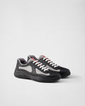 Prada America's Cup Soft rubber and bike fabric sneakers