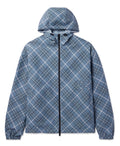 Burberry – Reversible-Appliquéd Checked Gabardine and Nylon Hooded Jacket 🆕