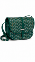Goyard Belvedere II Green PM Crossbody Messenger Bag - Authenticity Guaranteed