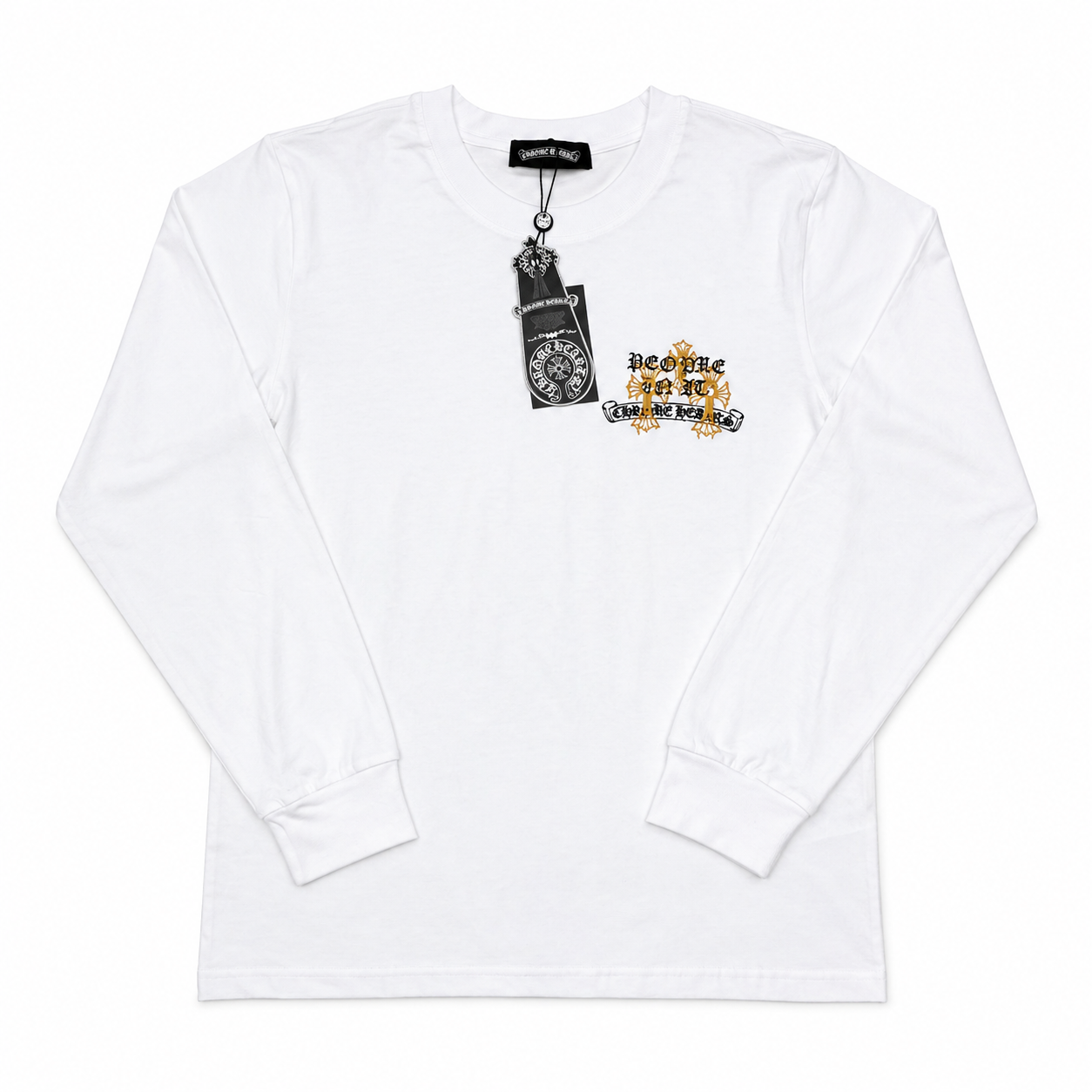 Chrome Hearts long sleeve "Bless The People In It" t-shirt ⚫️