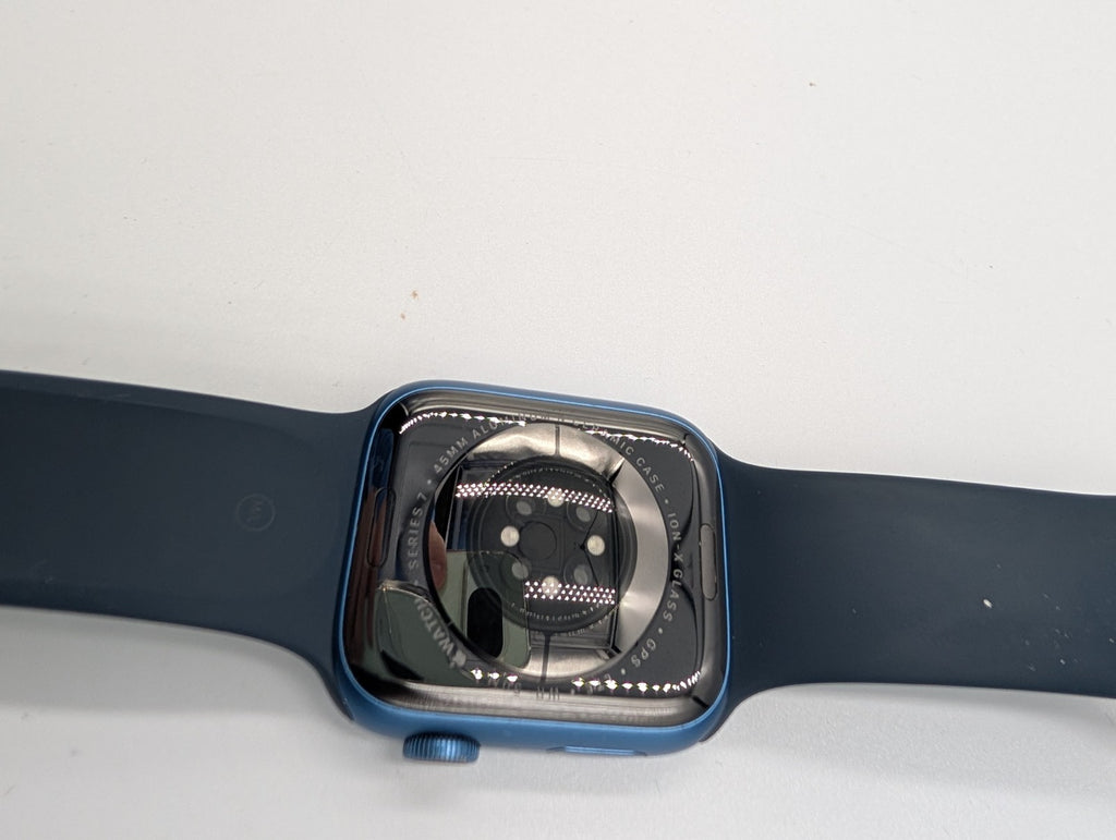 Apple Watch Series 7 - GPS - 41MM Screen - Blue - used 🏴
