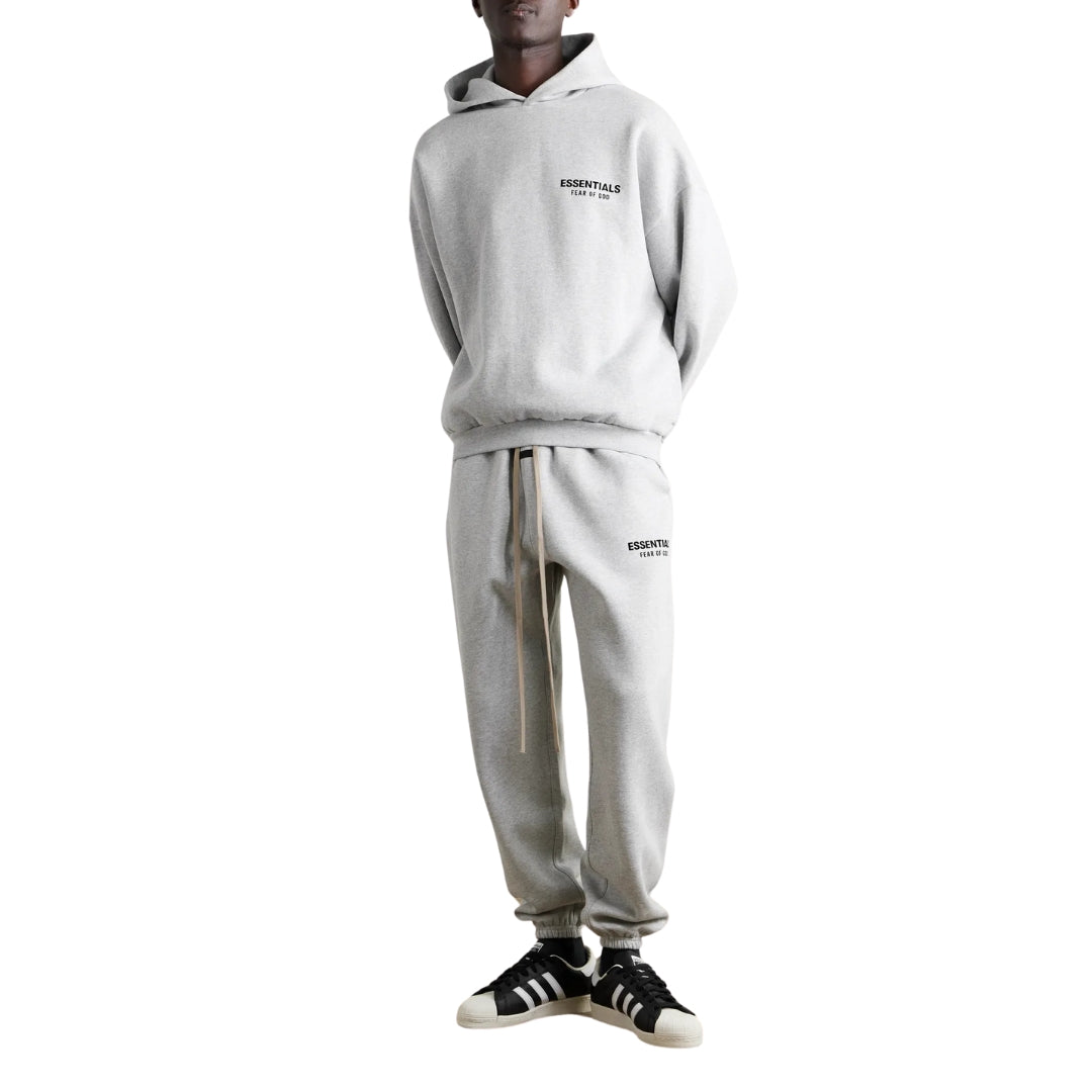 FEAR OF GOD ESSENTIALS LIGHT HEATHER  TRACKSUIT (FW24)