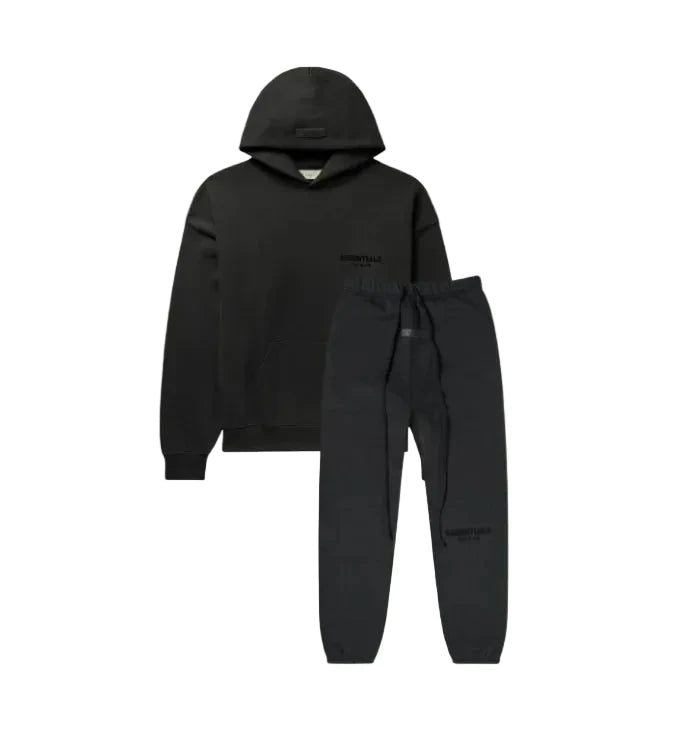 FEAR OF GOD ESSENTIALS TRACKSUIT 'BLACK' (SS22)- Multiple Sizes