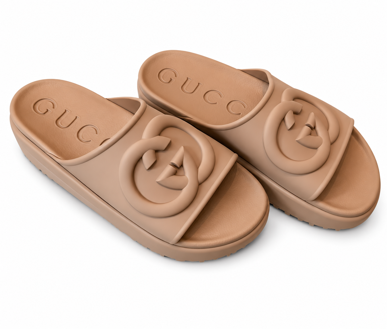 Gucci Platform Sliders