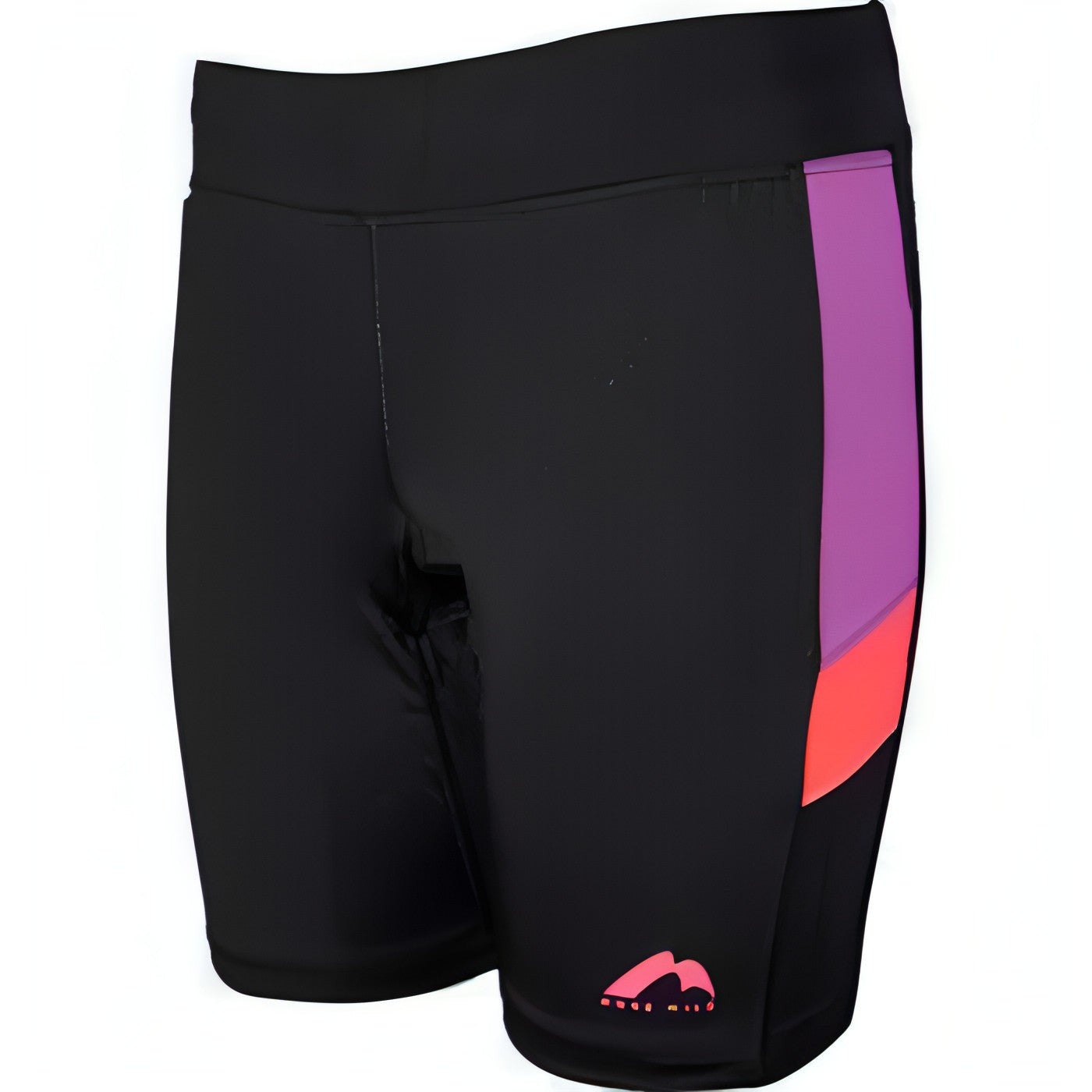 More Mile More-Tech Womens Short Tights Black Running Fitted Sports Run Shorts 🏴