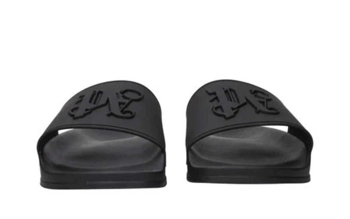 Palm Angels Black Sliders