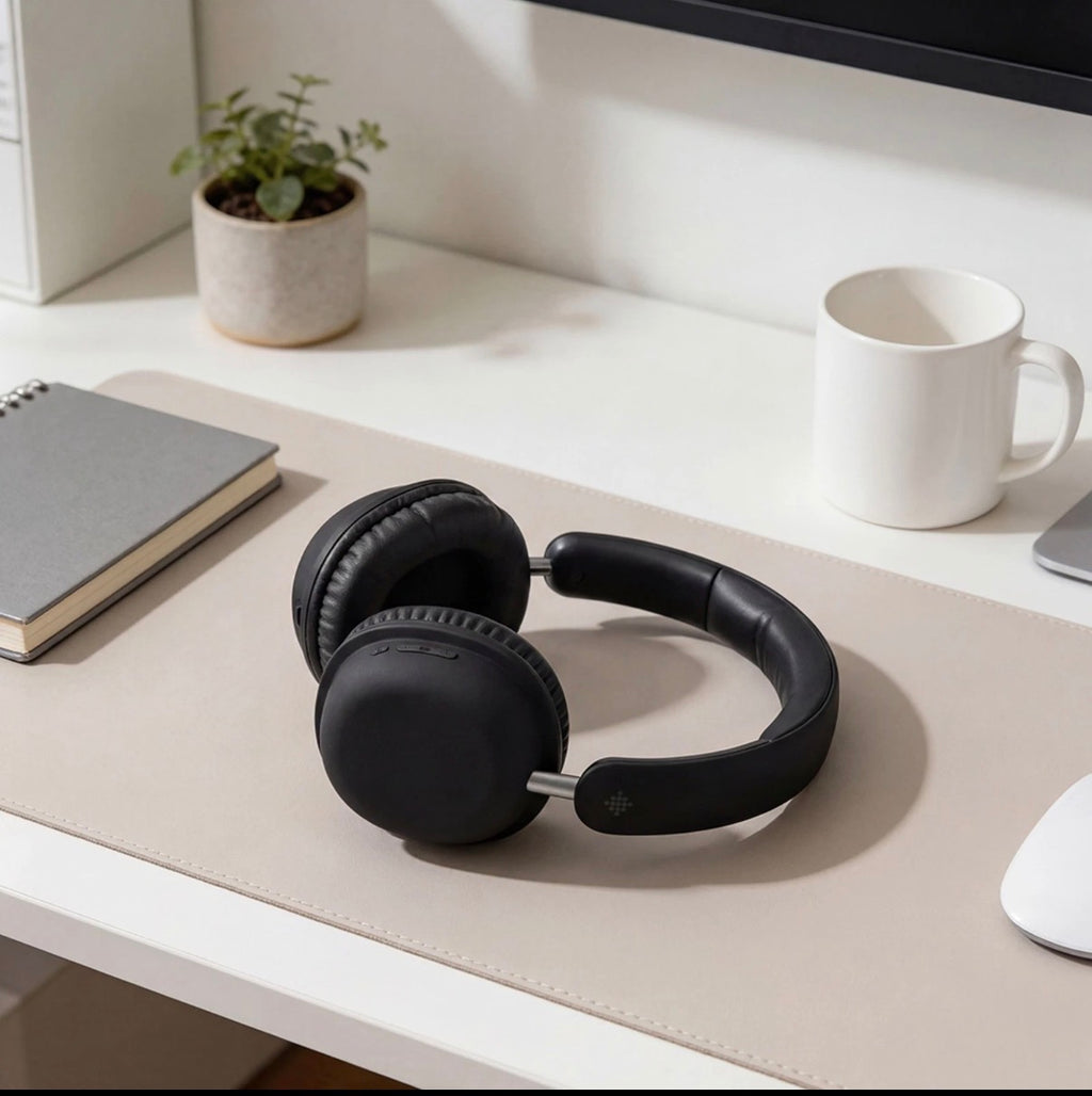 Intempo Aria Vivo Noise Cancelling Headphones – Wireless, 50Hr Playtime, Black⚫️