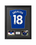 Professionally Framed Jack Grealish Everton FC EFC 2025/26 Home Shirt