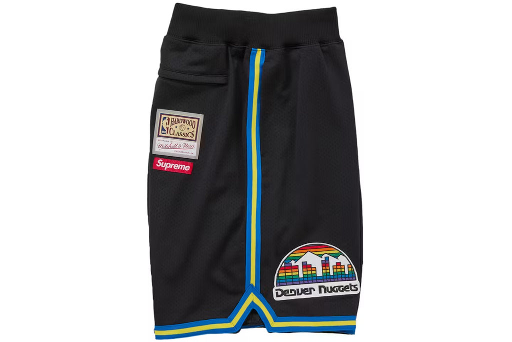 Supreme Mitchell & Ness Teams Basketball Short Black✔️
