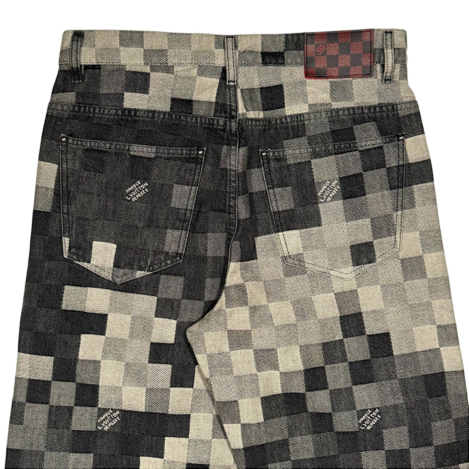 Louis Vuitton Damoflage Skate Jeans✔️