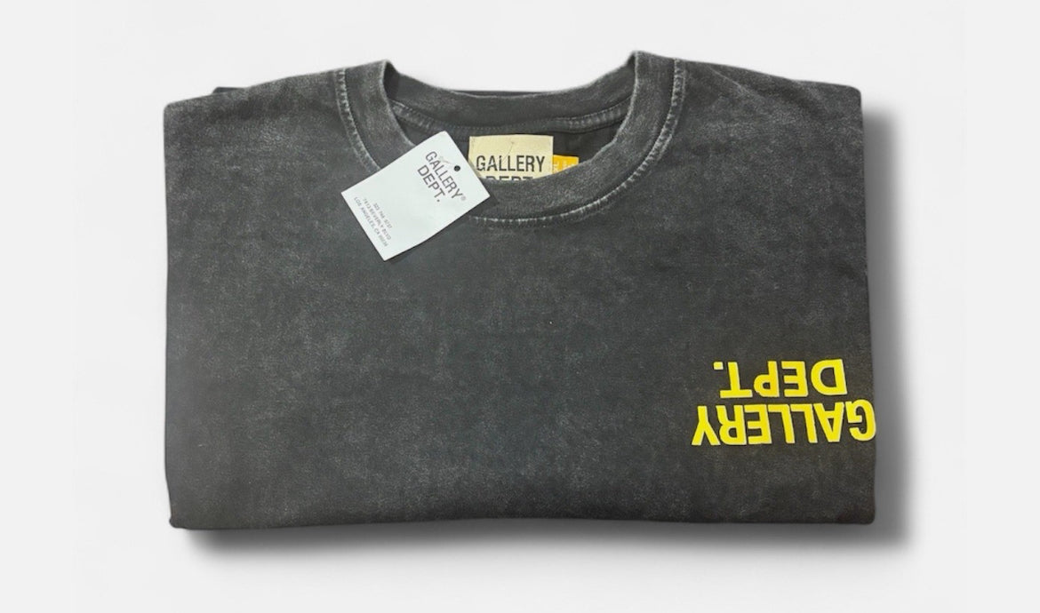 Gallery Dept. Men's Grey Print T-Shirt
