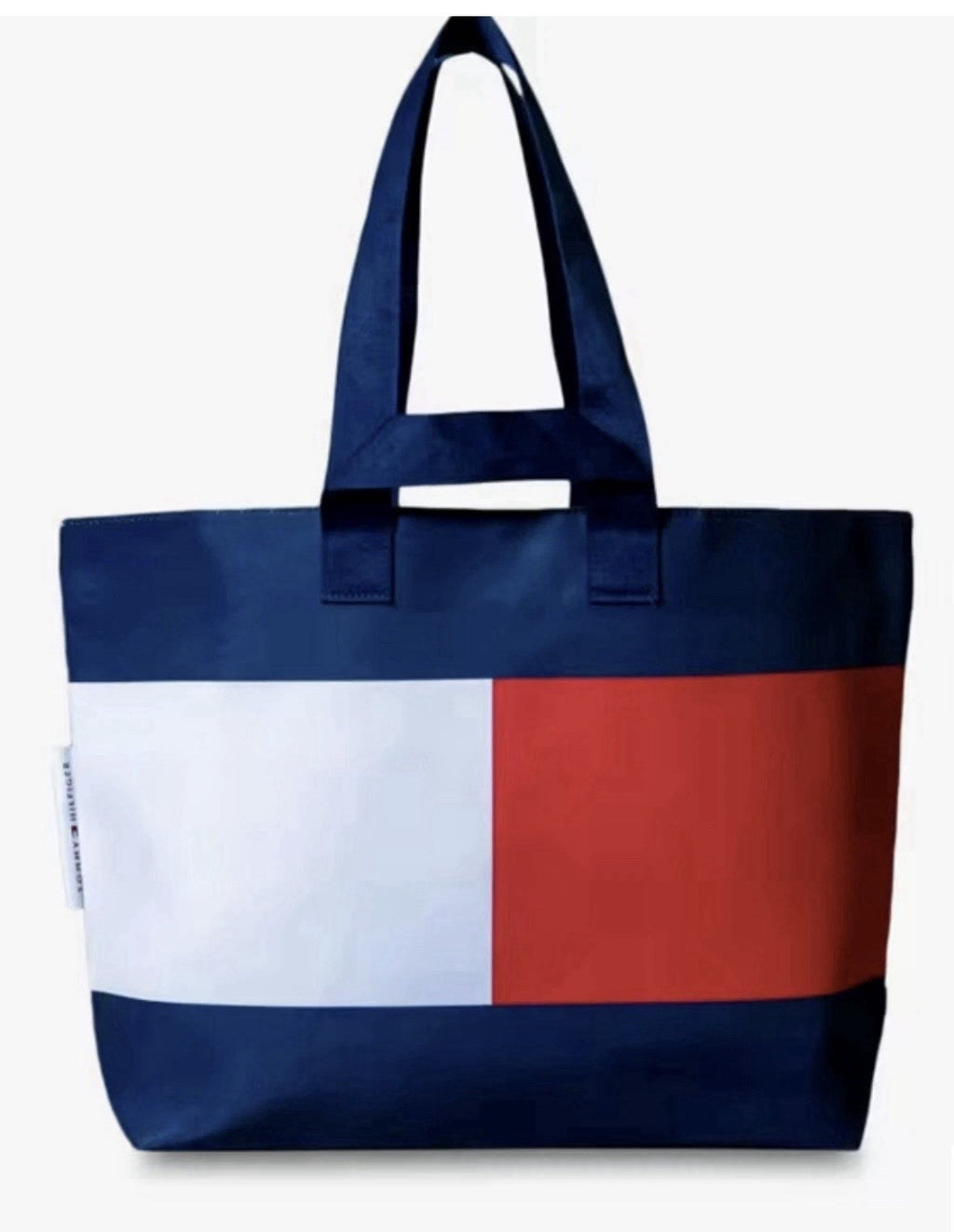 Tommy Hilfiger Versatile Tote Bag with long handles in Navy Blue Red And White - New 🏴