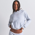 SKIMS Cotton Fleece Classic Hoodie in Light Heather Grey - New 🏴