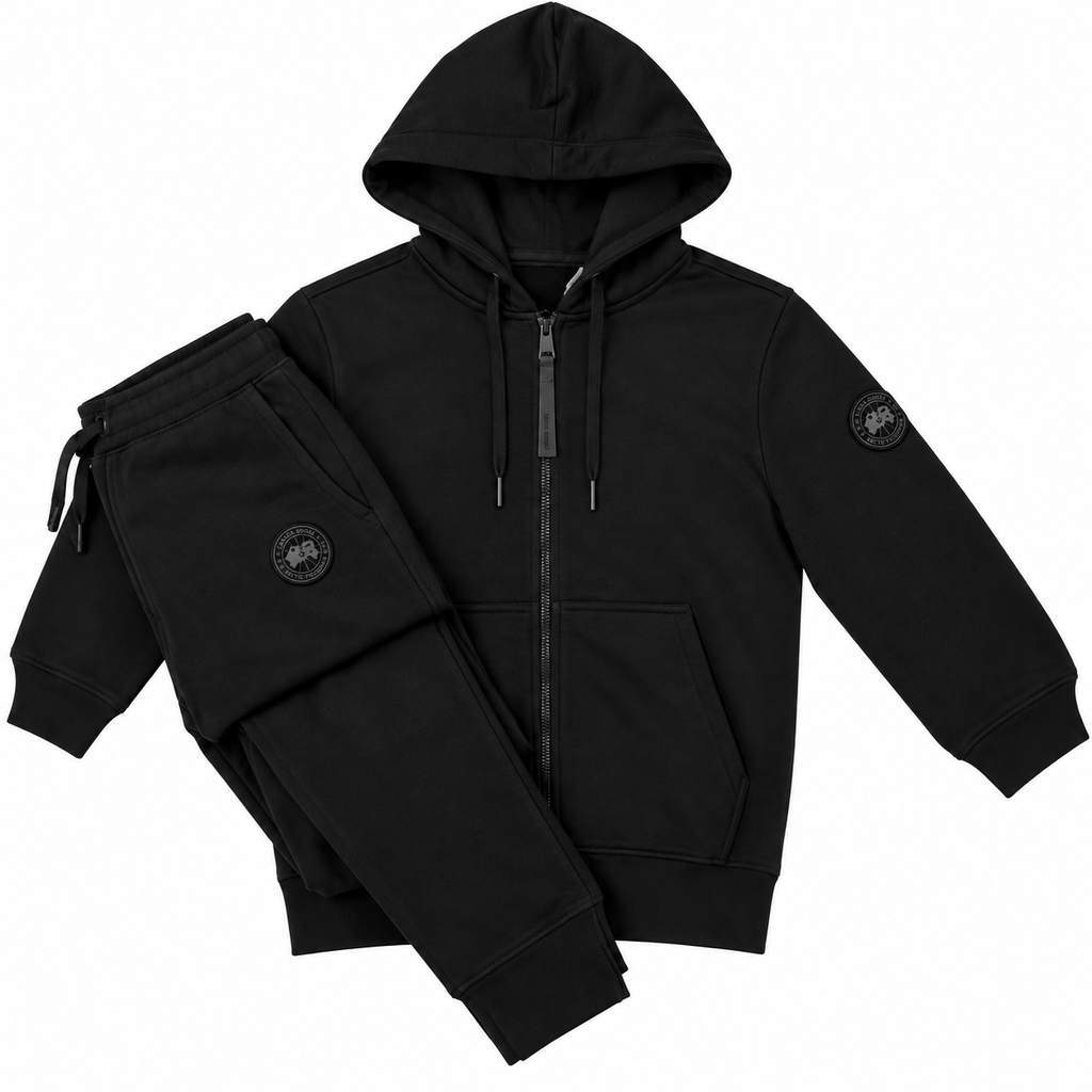 Canada Goose Full Zip Tracksuit Black Badge