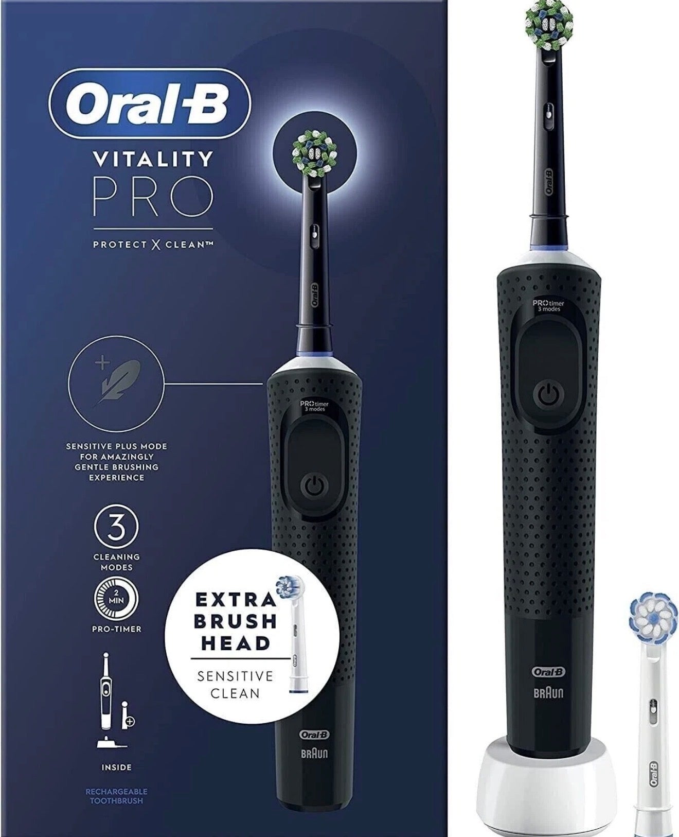 Oral-B Vitality Pro Electric Toothbrush | Black