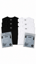 Skims Light Weight Crewneck T Shirts 6 Pack I Authenticity Guaranteed