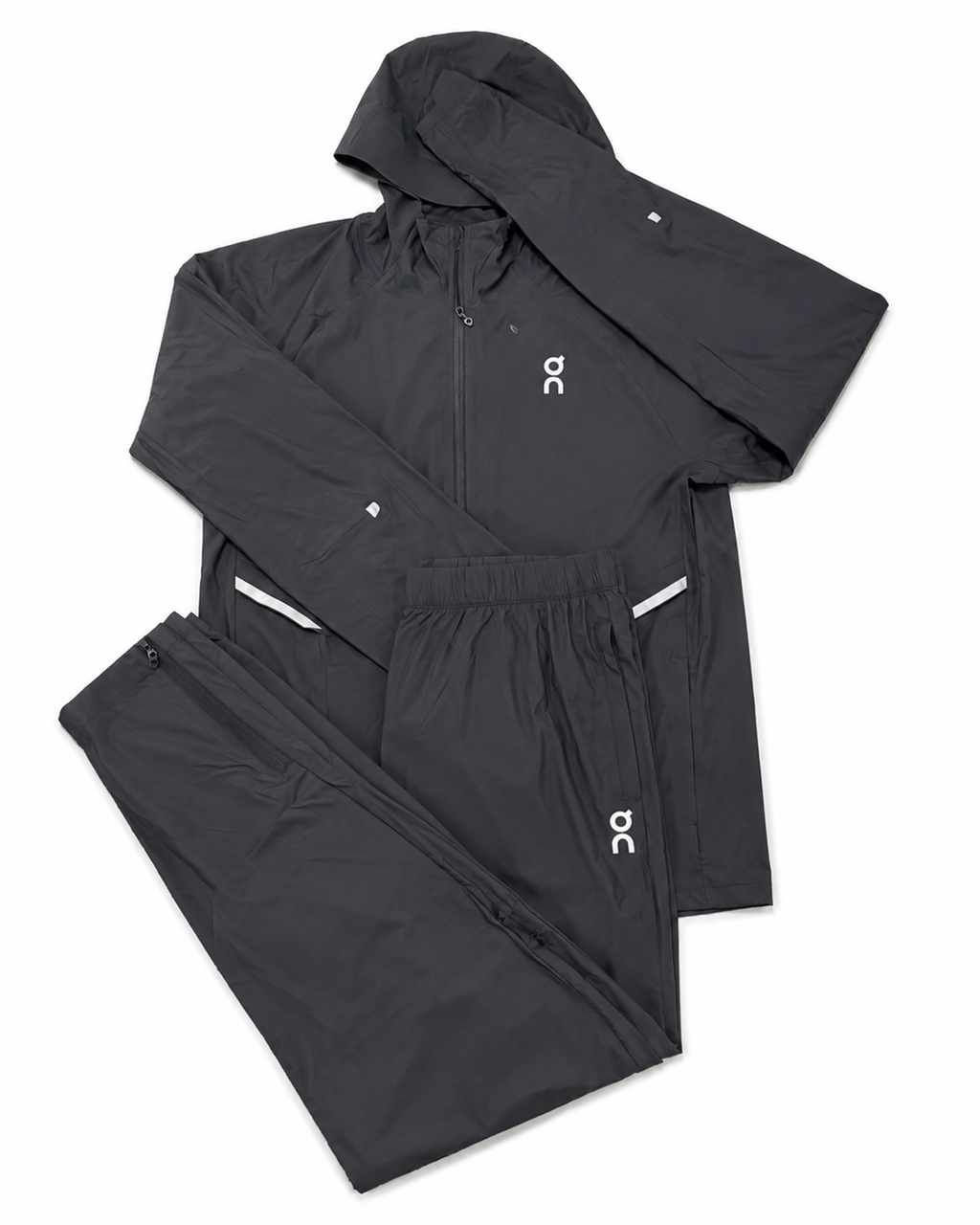 On Cloud Running Tracksuit - Navy/Black /Charcoal - Jacket & Pants - New 🏴