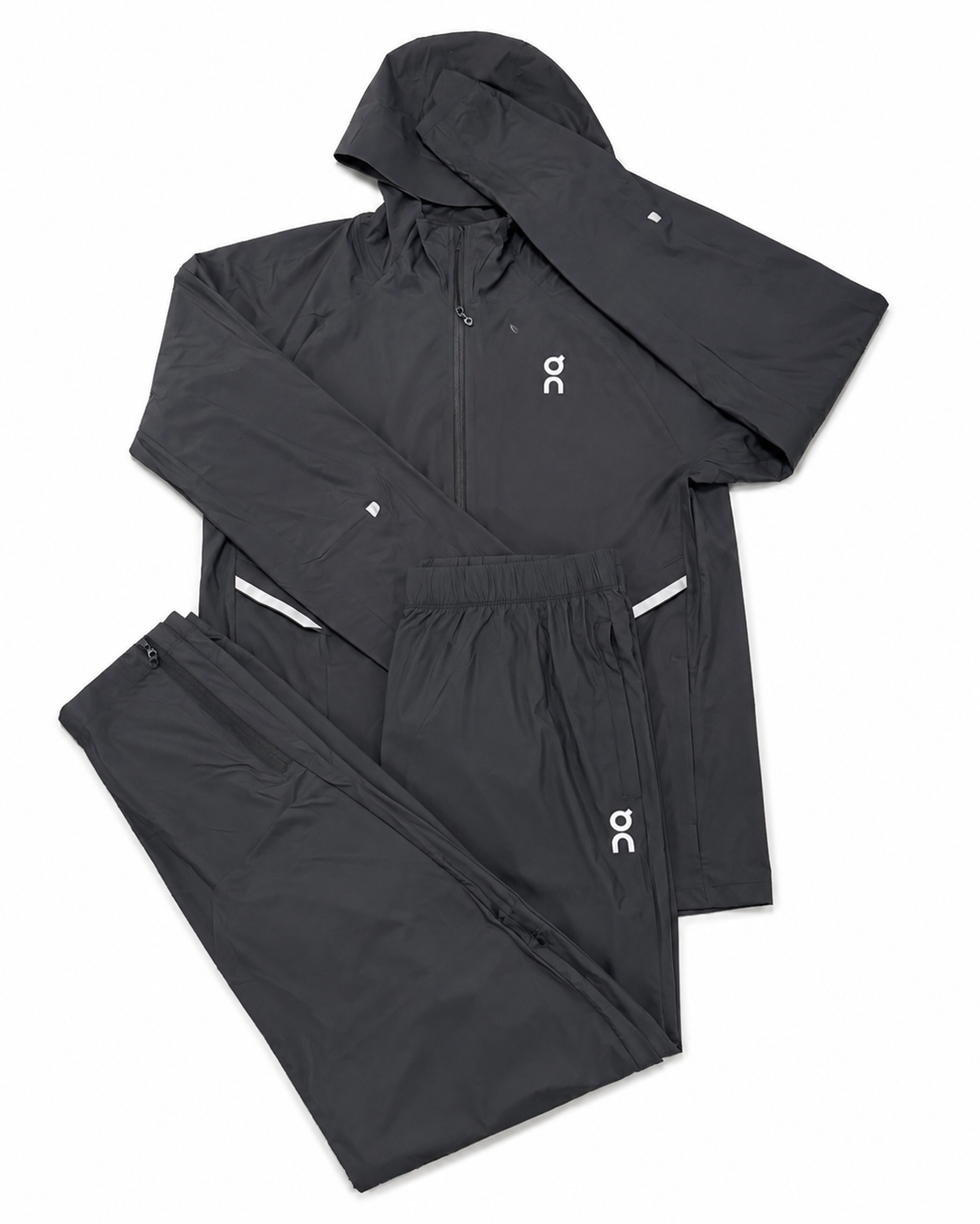 On Cloud Running Tracksuit - Navy/Black /Charcoal - Jacket & Pants - New 🏴