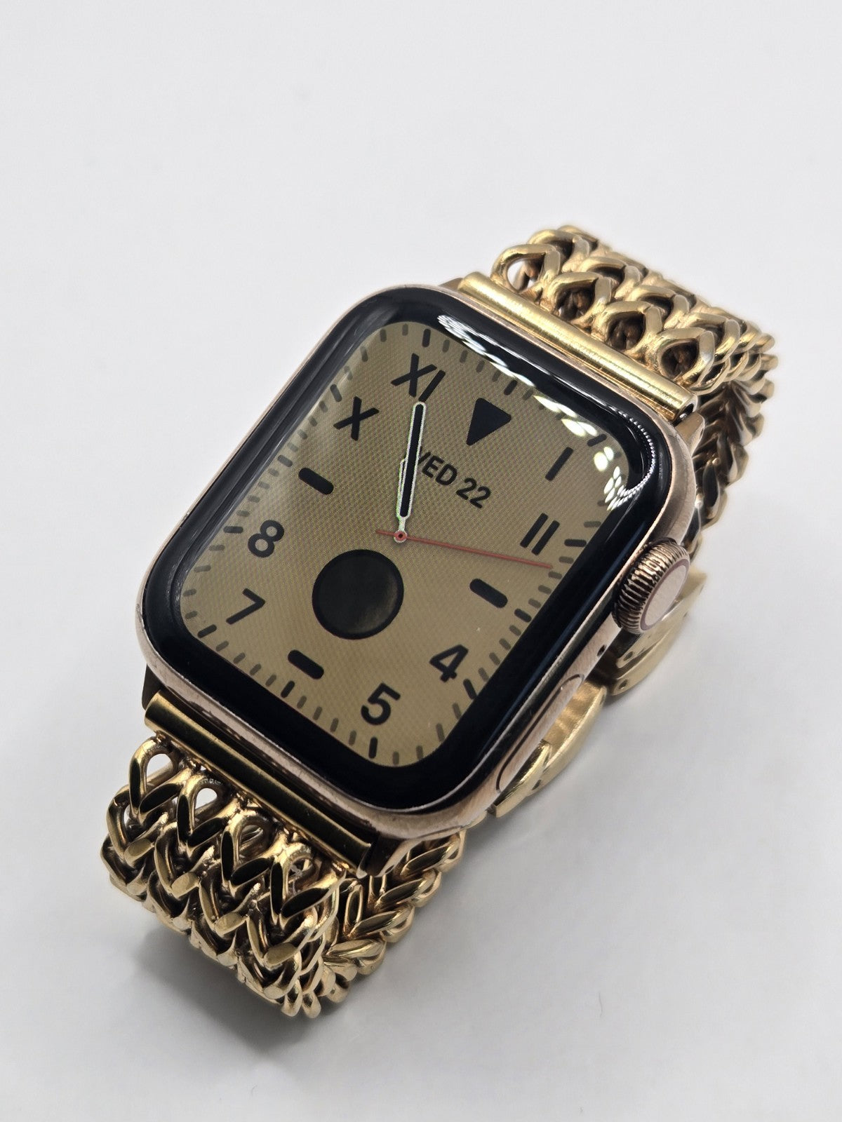 Apple Watch Series 5 40mm Stainless Steel Gold + Straps - used 🏴