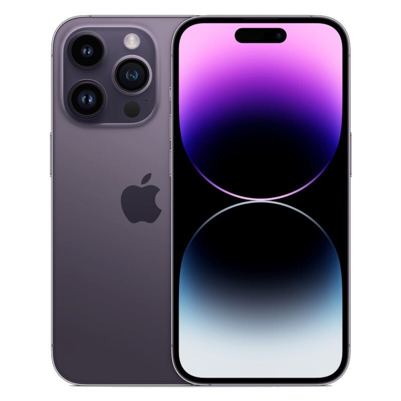 Apple iPhone 14 Pro - 128GB - Deep Purple (Unlocked) Smartphone - used/Good Condition 🏴