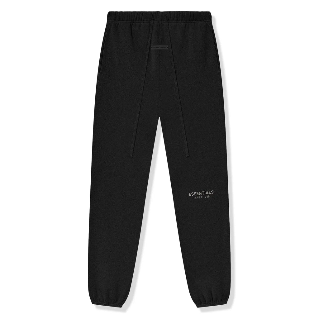 Fear Of God Essentials ‘Jet Black’ Metalic Zip-Up Tracksuit (FW25)