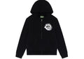 DENIM TEARS DENIM UNIVERSITY ZIP HOODIE (SS24) BLACK