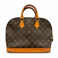 Louis Vuitton Women's Monogram Alma PM Handbag Brown - Authenticity Guaranteed