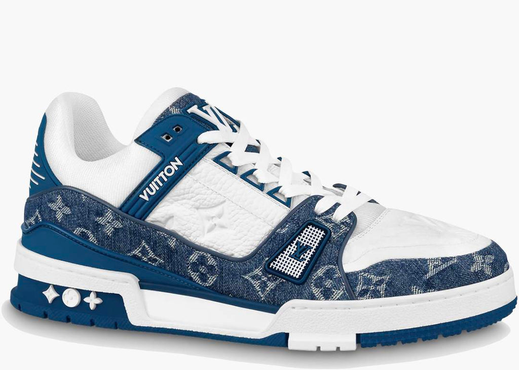 Louis Vuitton Denim Trainers - UK7 💥