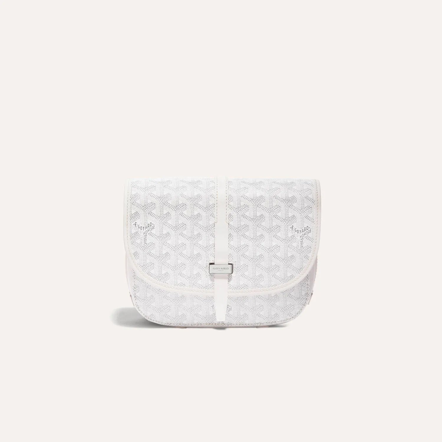 GOYARD BELVEDERE BAG WHITE☑️