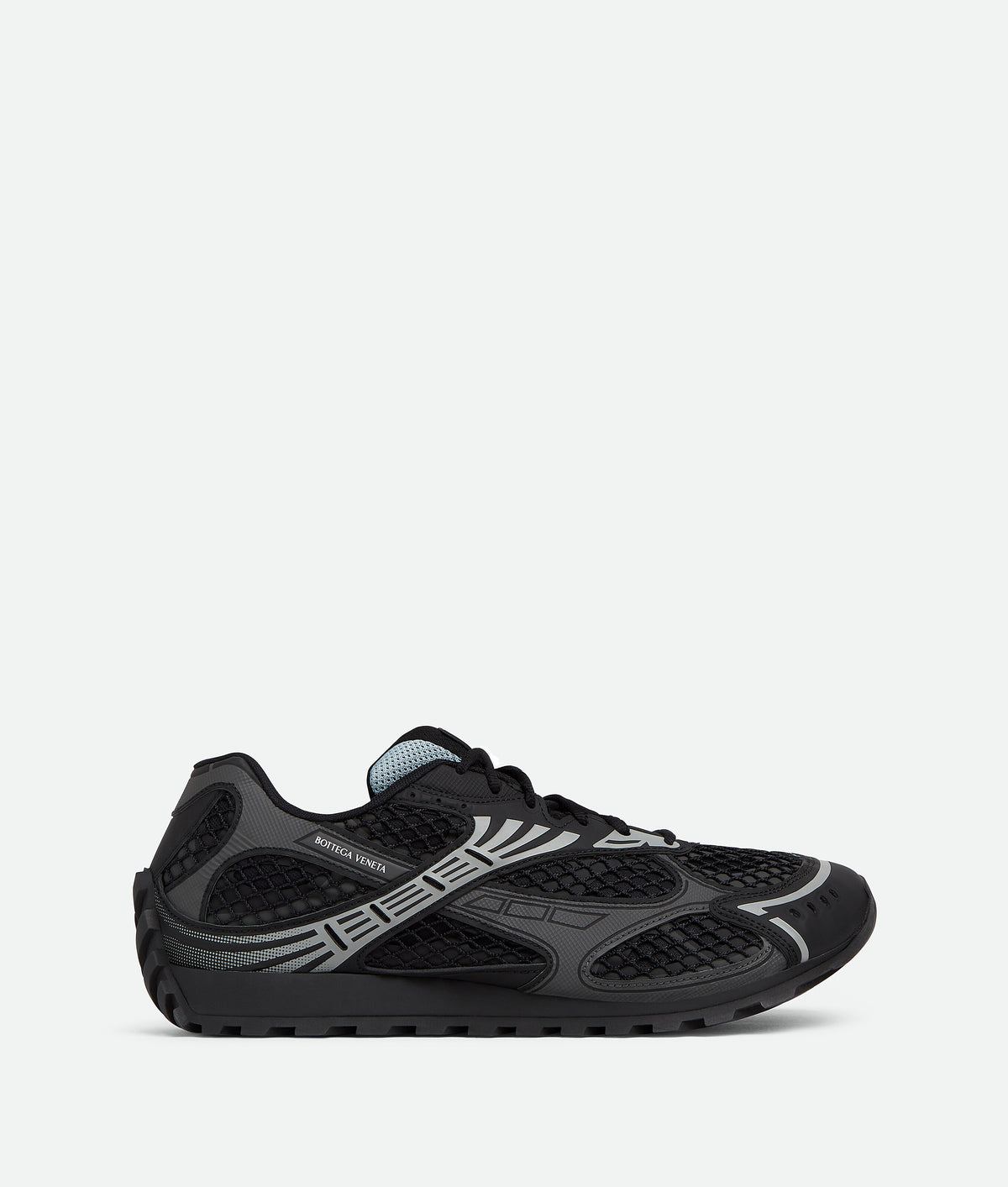 BOTTEGA VENETA
Orbit Flash Suede and Nylon Sneakers Black Grey