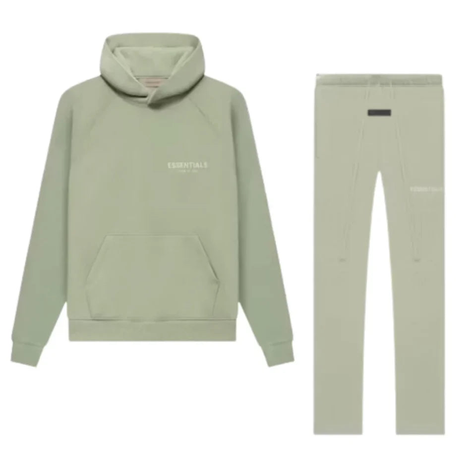 FEAR OF GOD ESSENTIALS SEA FOAM TRACKSUIT (SS22)
