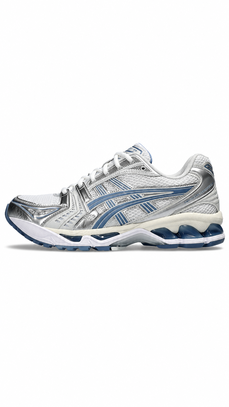 ASICS Gel-Kayano 14 White Light Navy - Authenticity Guaranteed