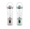 Salter ActiBoost Cordless Portable Blender 2 Pack – 450ml, 100W, Green & Stone