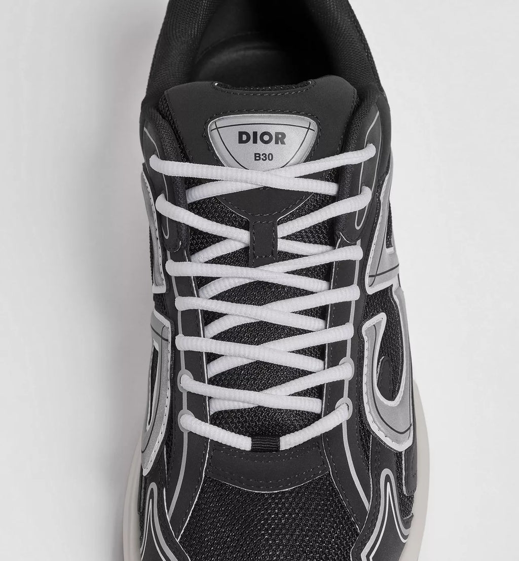 Dior B30 Mesh Black & White Trainer - Multiple Sizes