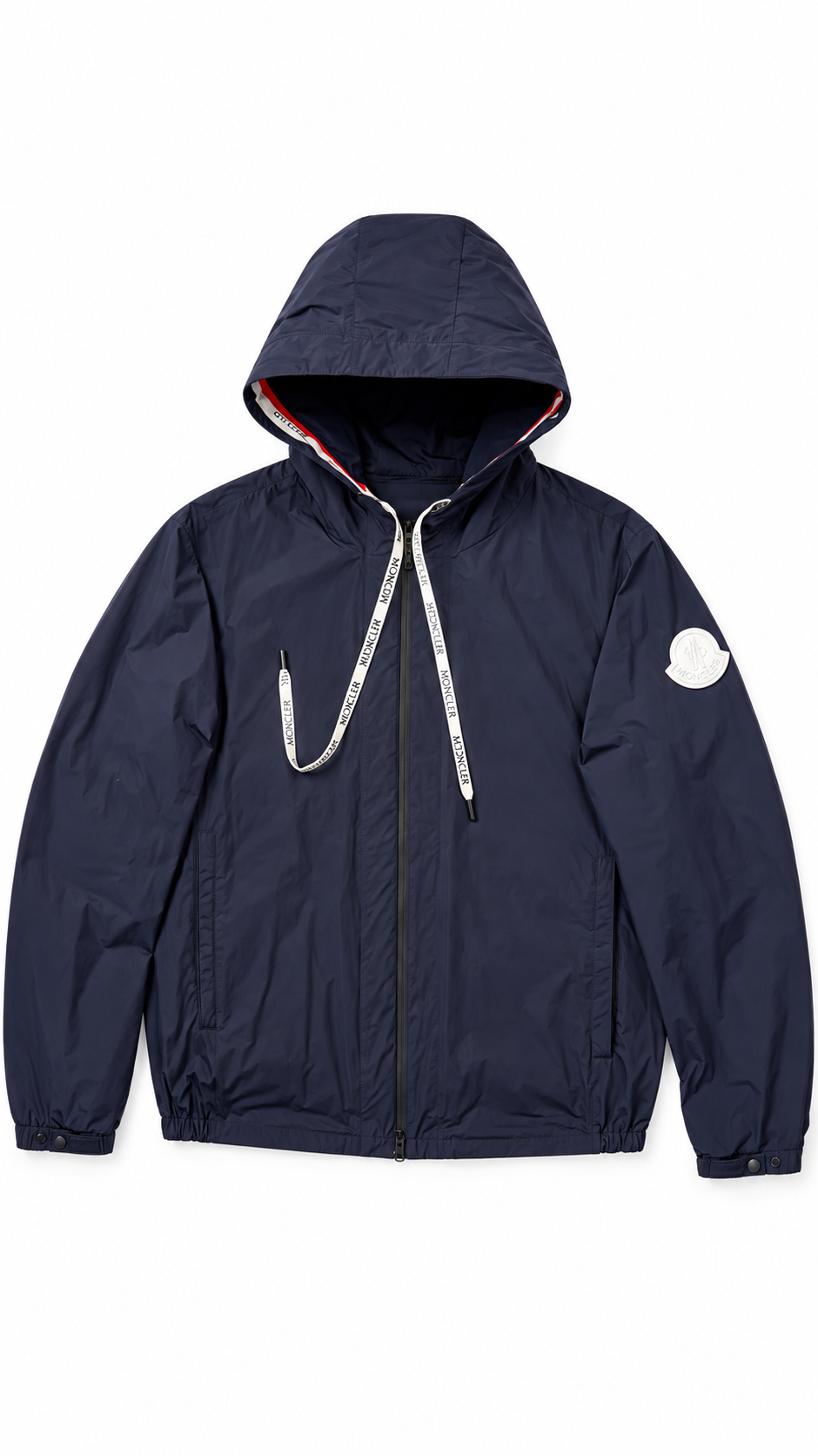 Moncler Men’s Carles Windbreaker Jacket Navy I Authenticity Guaranteed