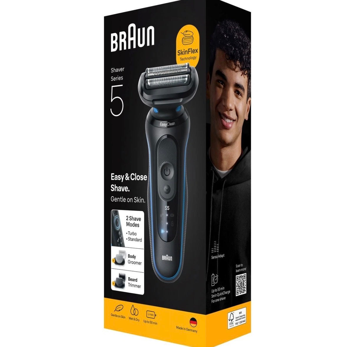 Braun 52-B1650S Shavers Blue☑️🏴
