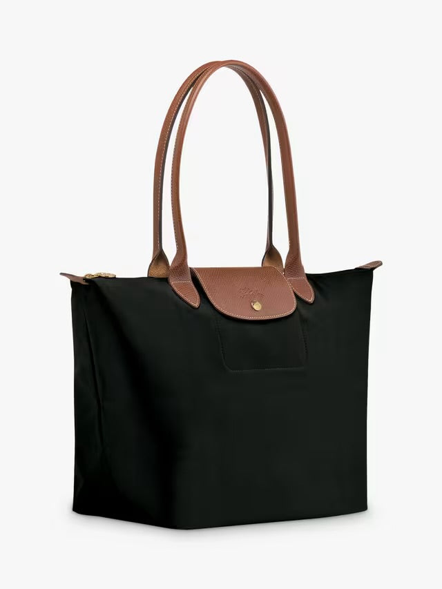 Longchamp Le Pliage Original Large Shoulder Bag - Black