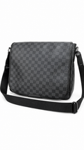 Louis Vuitton Daniel Damier Graphite Shoulder Messenger Bag I Authenticity Guaranteed
