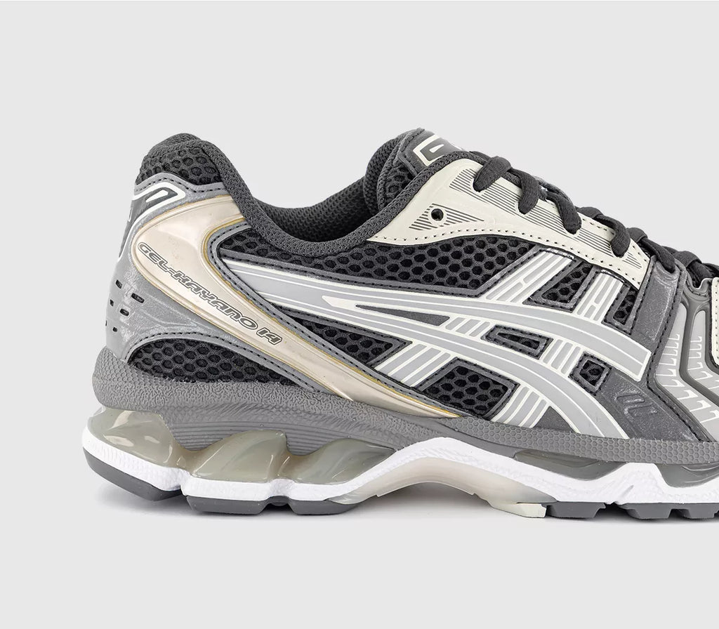 ASICS
GEL-KAYANO 14 TRAINERS Obsidian Grey Cement Grey
