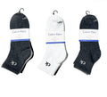 Calvin Klein CK Men & Women Ankle Socks- One Size ( 3 Pairs ) -  New 🏴