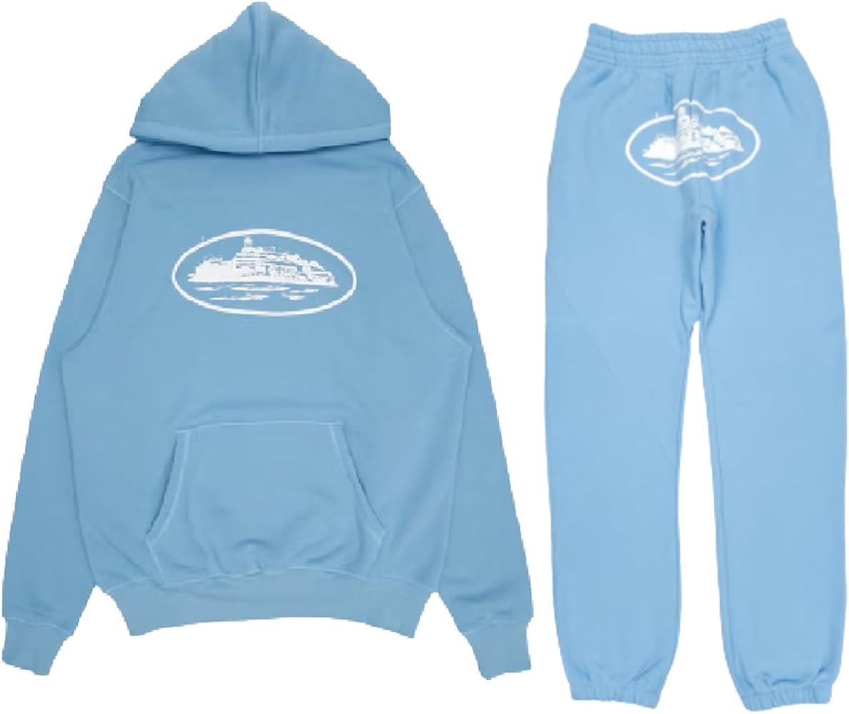 Corteiz Blue Alcratraz Tracksuit